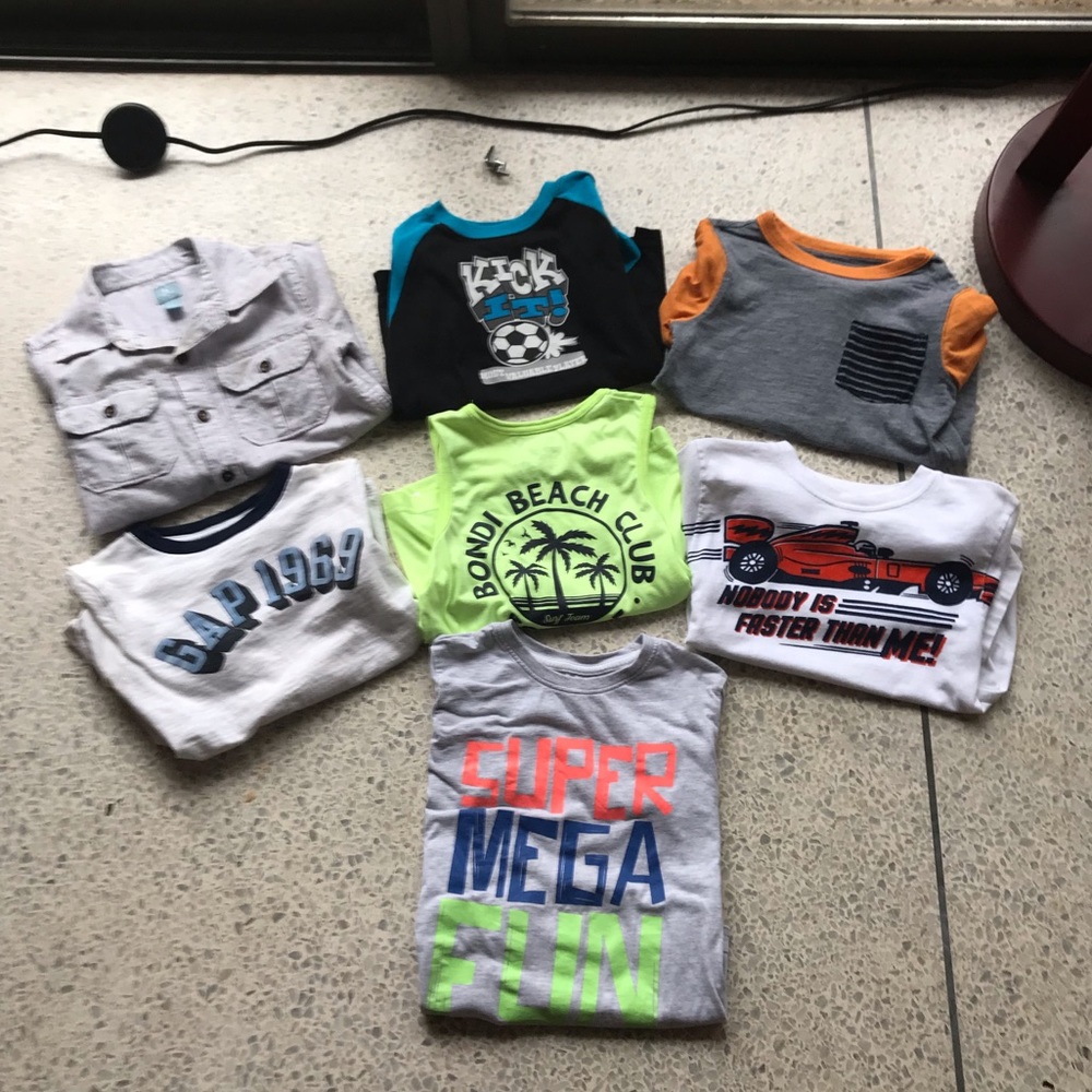 🔥MUST GO🔥Little boys shirt bundle
